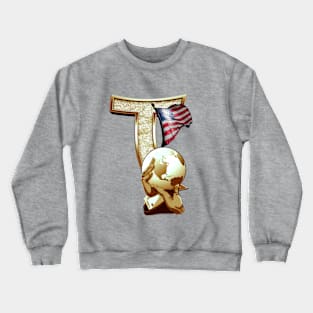 Independent 4th of July President of America Crewneck Sweatshirt